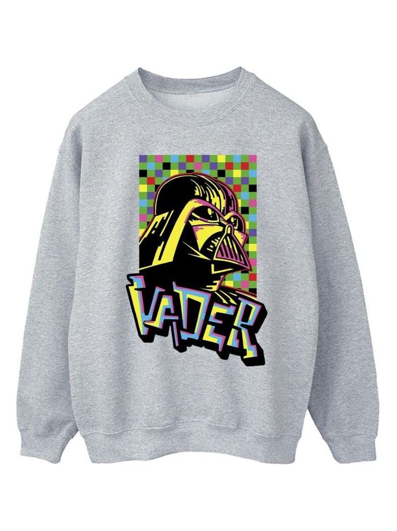 Star Wars - Sweat Gris chiné - Kiabi