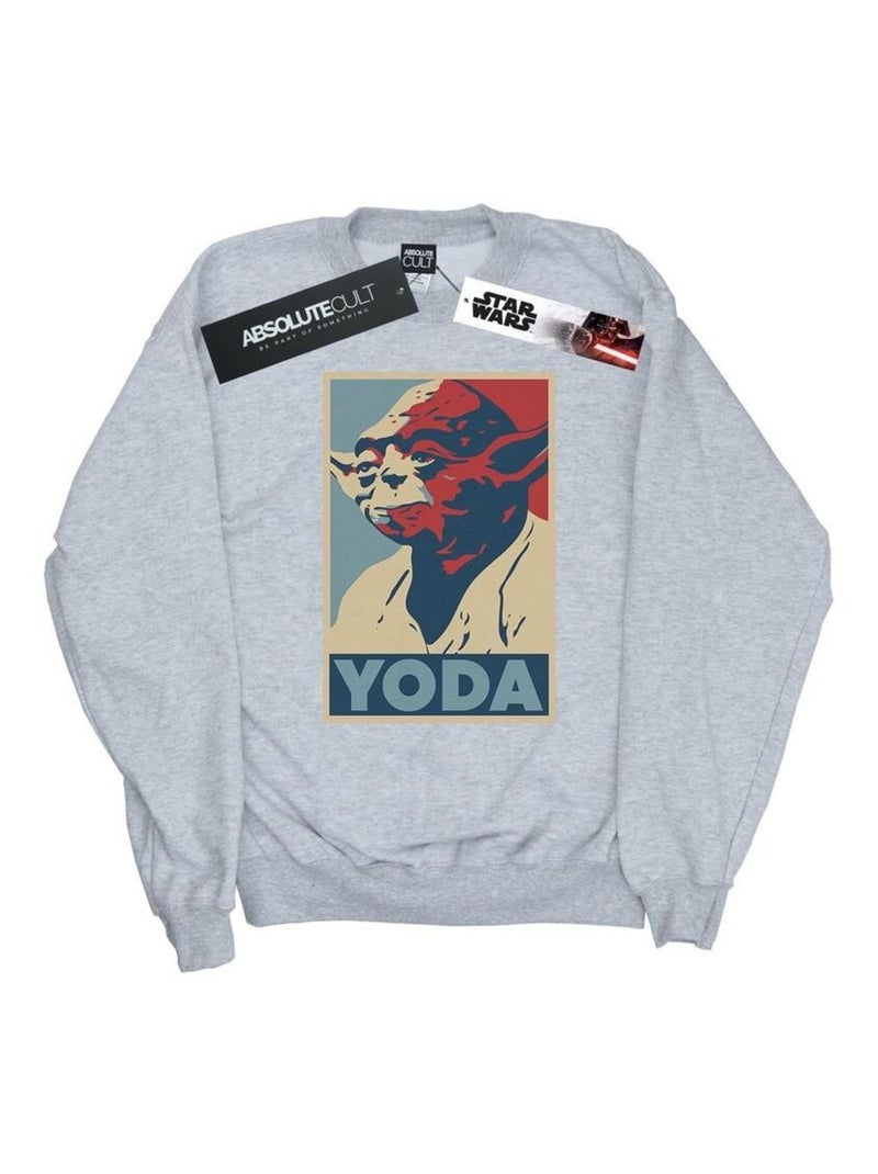 Star Wars - Sweat Gris chiné - Kiabi