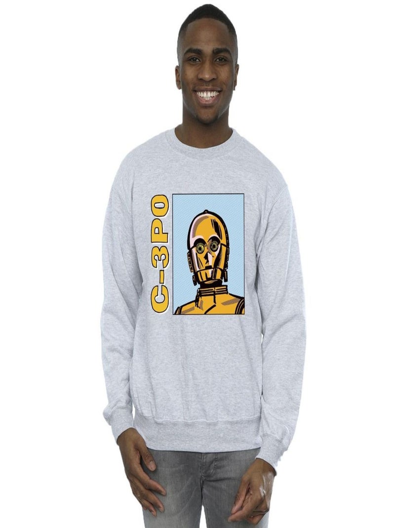 Star Wars - Sweat Gris chiné - Kiabi