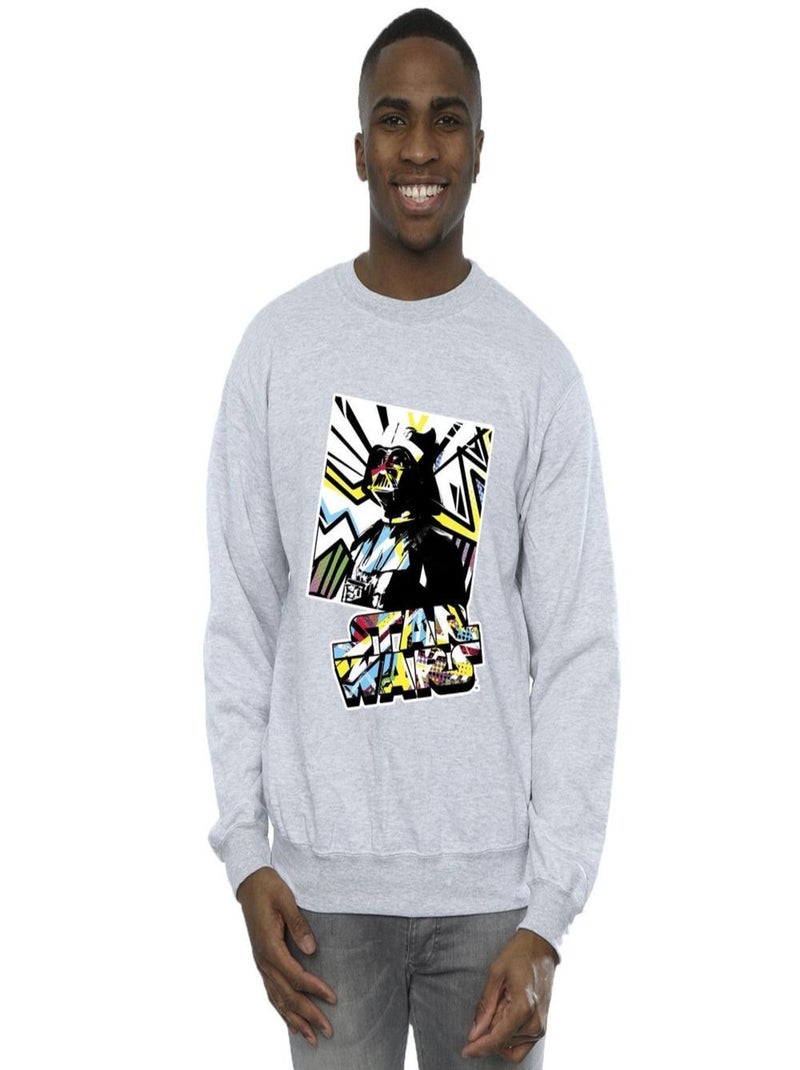Star Wars - Sweat Gris chiné - Kiabi