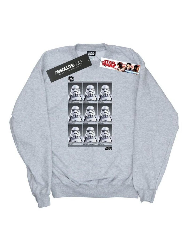 Star Wars - Sweat Gris chiné - Kiabi