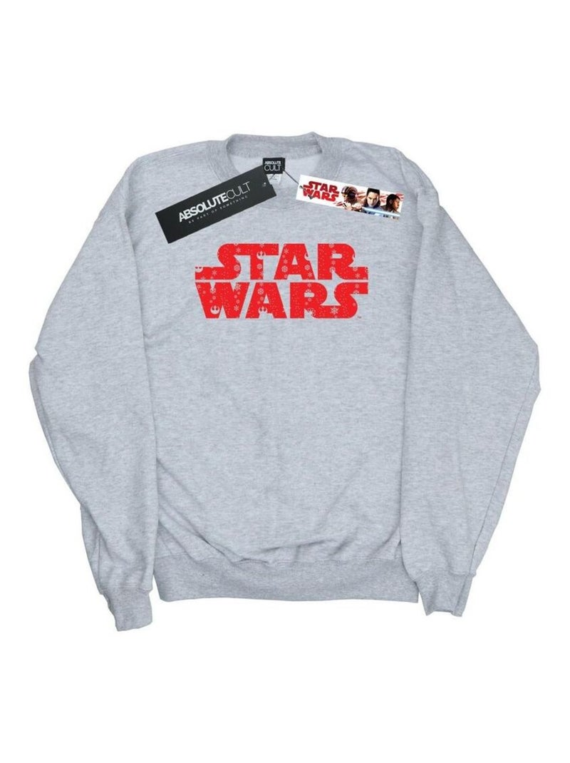 Star Wars - Sweat Gris chiné - Kiabi