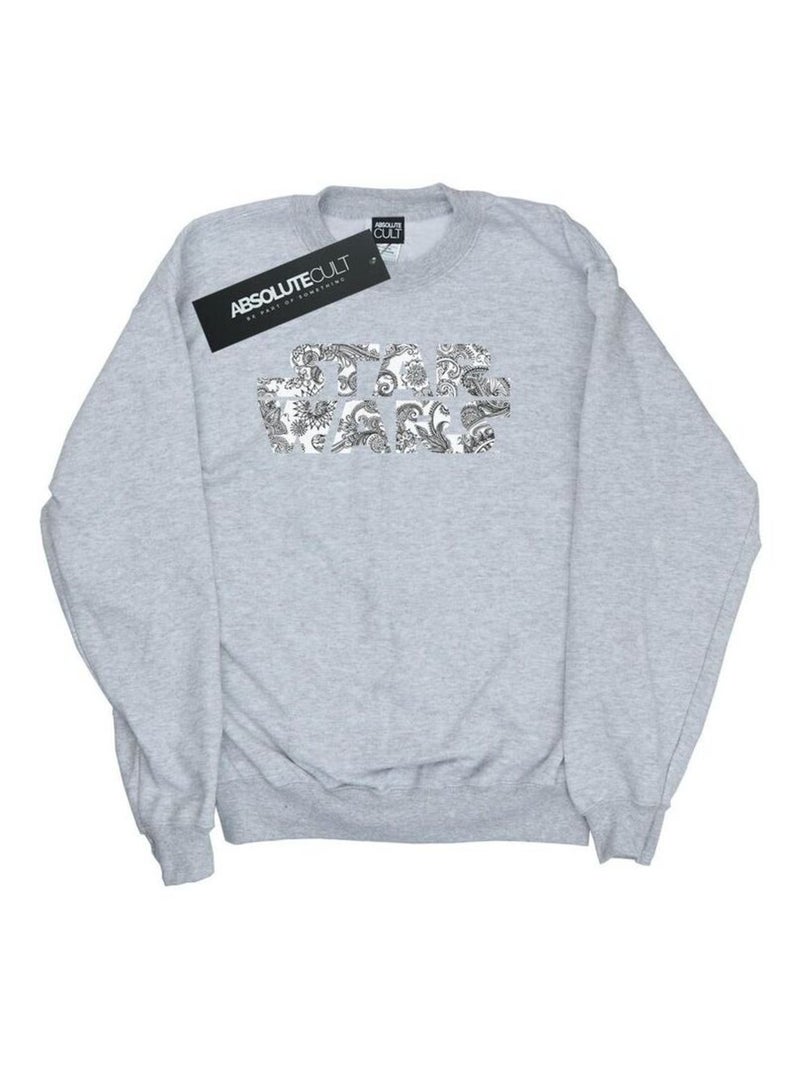 Star Wars - Sweat Gris chiné - Kiabi