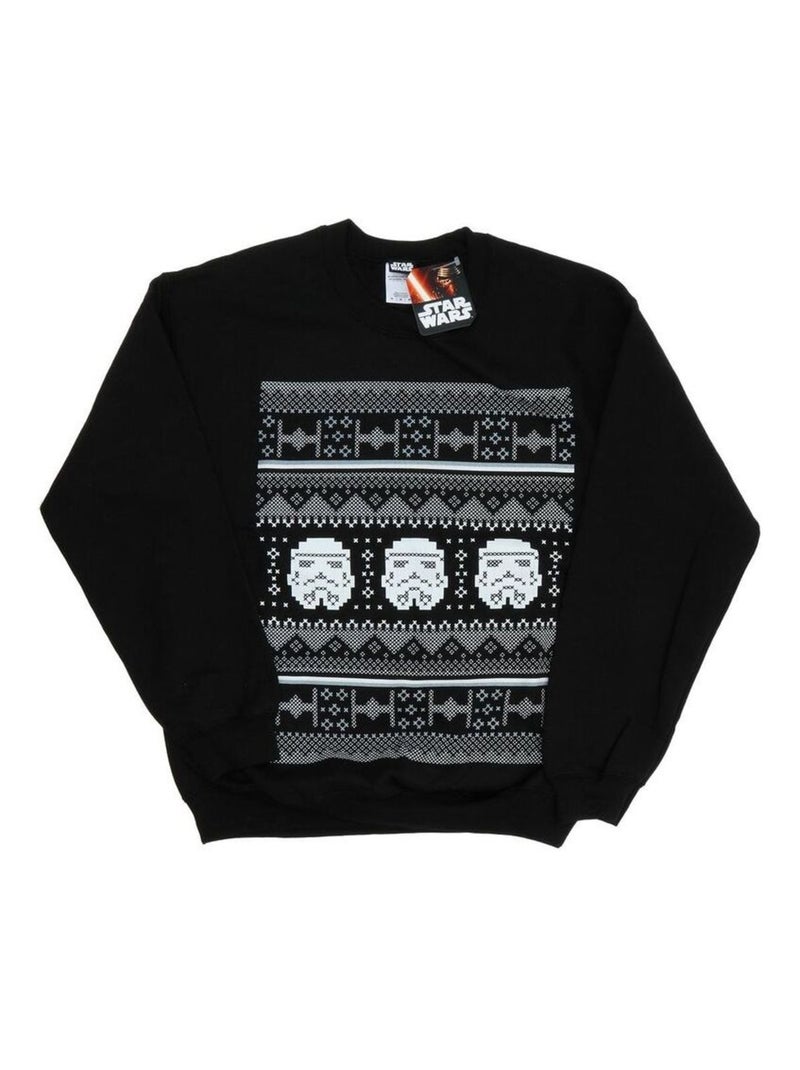 Star Wars - Sweat HELMET Noir - Kiabi