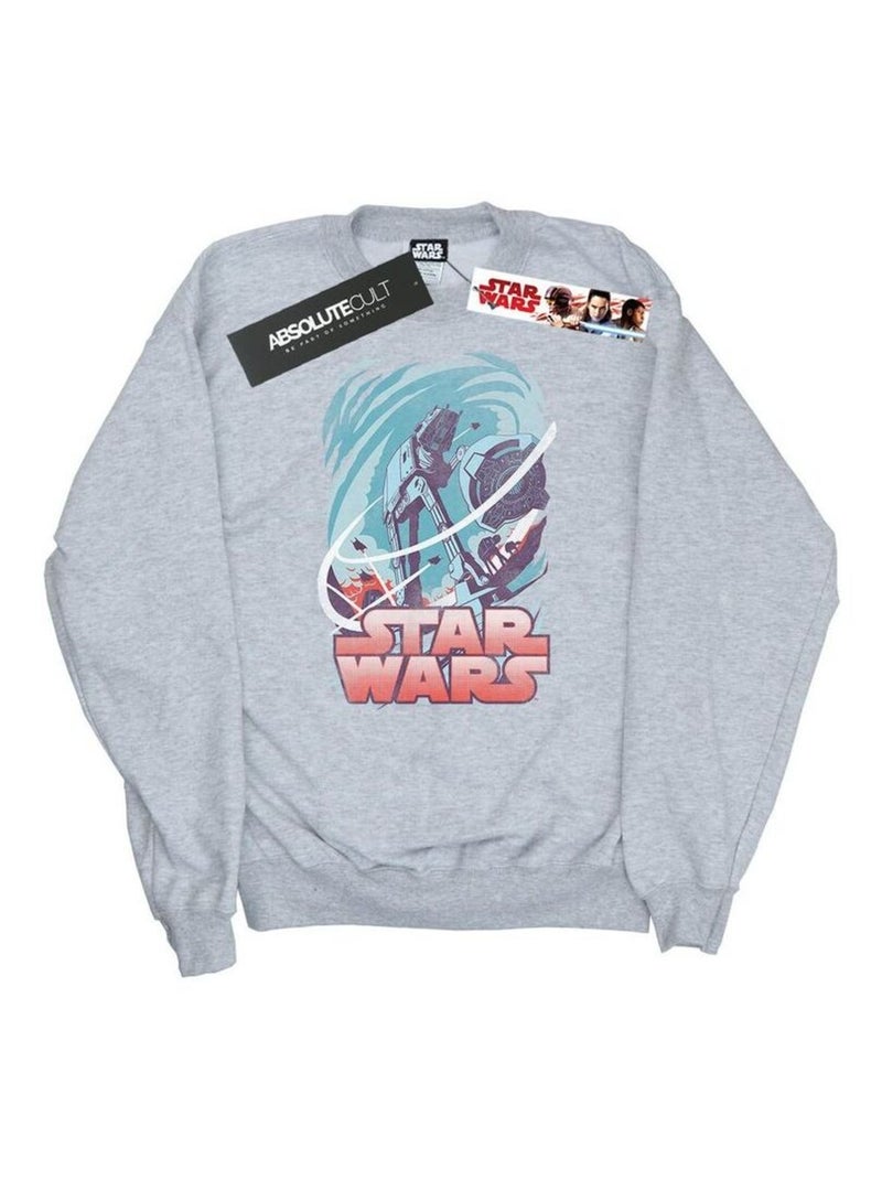 Star Wars - Sweat HOTH Gris chiné - Kiabi