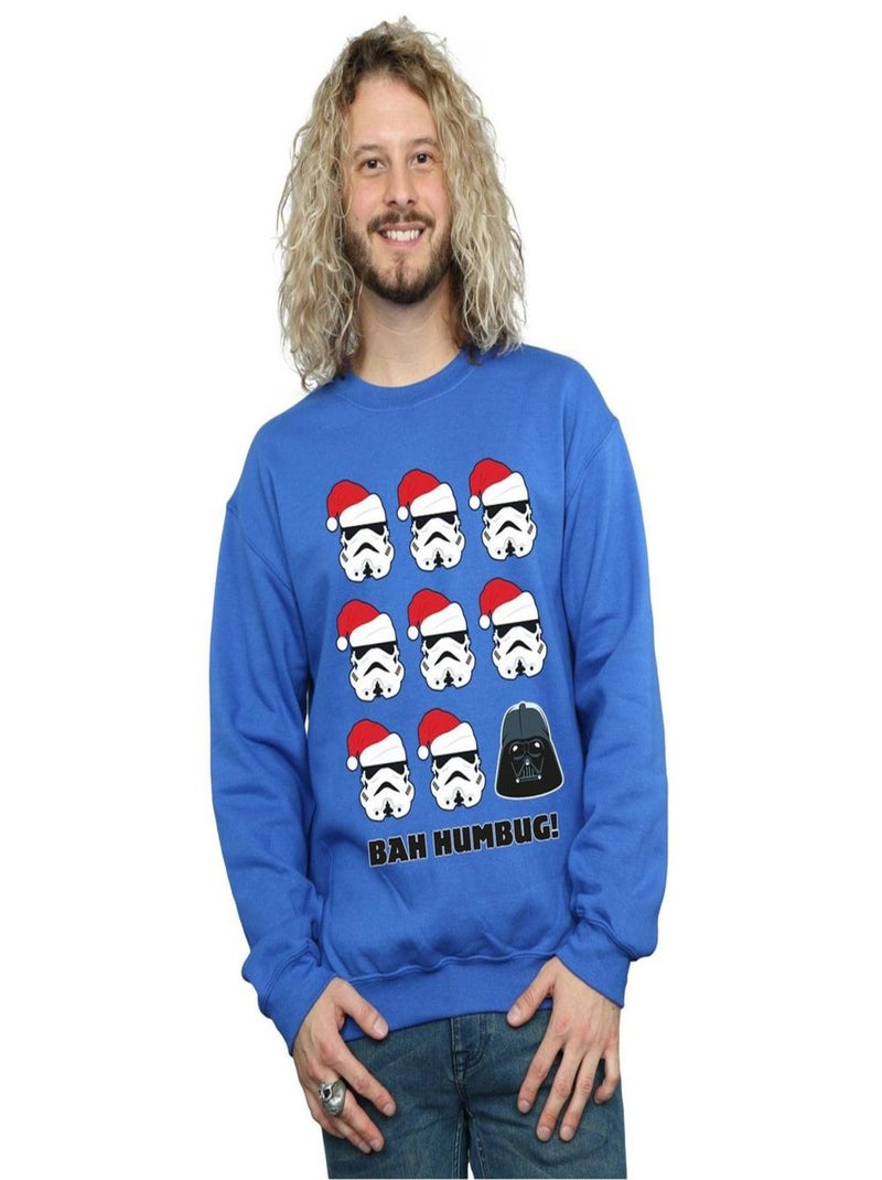 Star Wars - Sweat HUMBUG Bleu roi - Kiabi