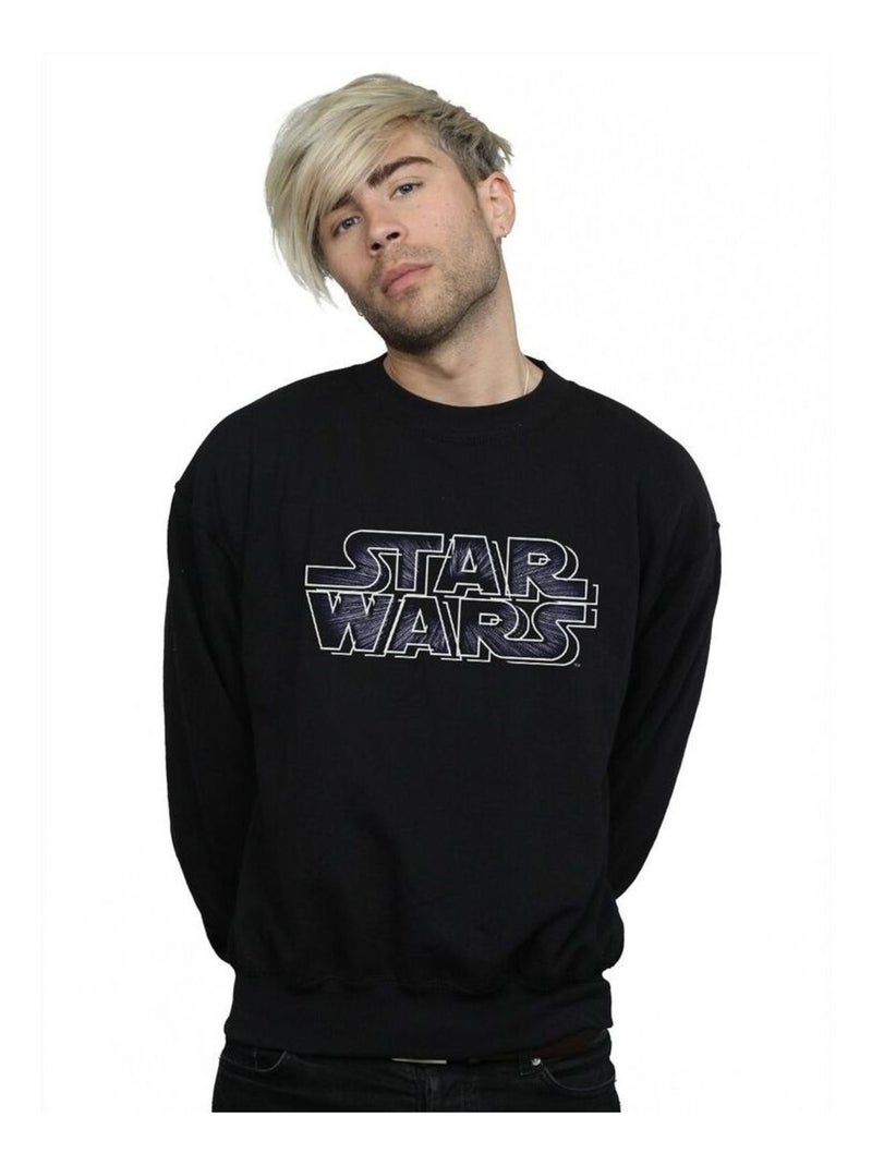 Star Wars - Sweat HYPERSPACE Noir - Kiabi