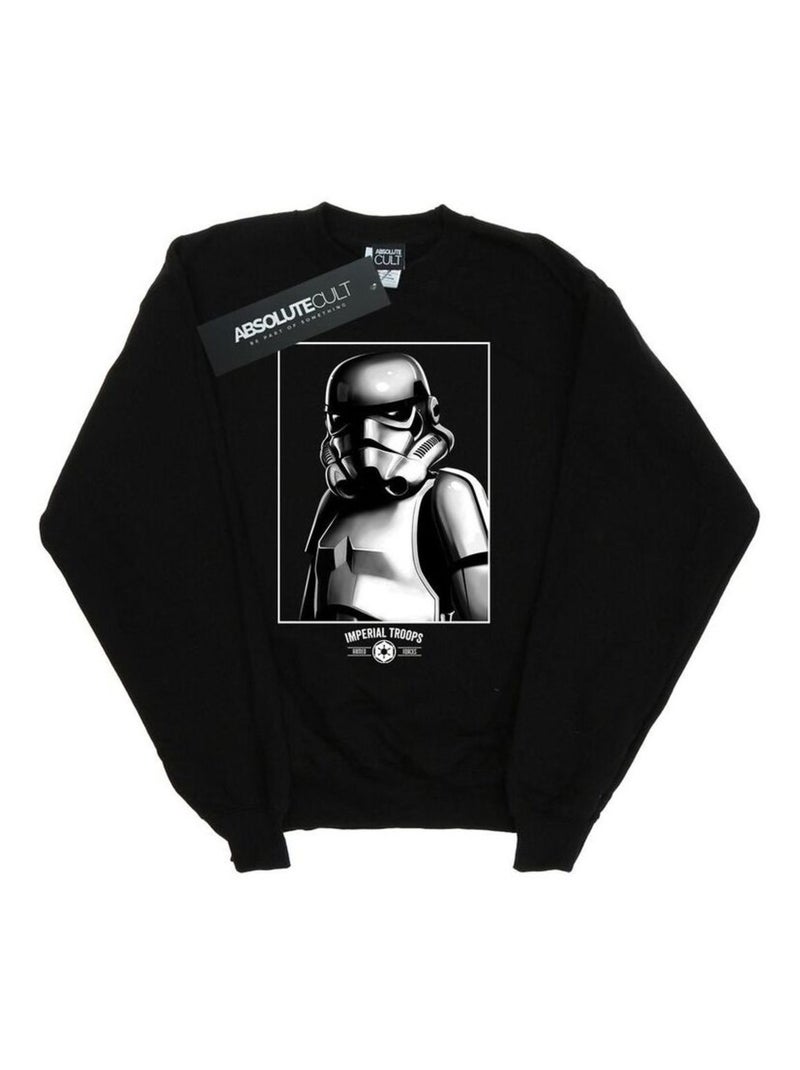 Star Wars - Sweat IMPERIAL TROOPS Noir - Kiabi