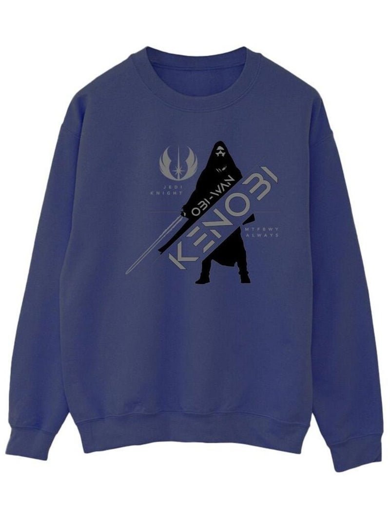 Star Wars - Sweat JEDI KNIGHT Bleu marine - Kiabi
