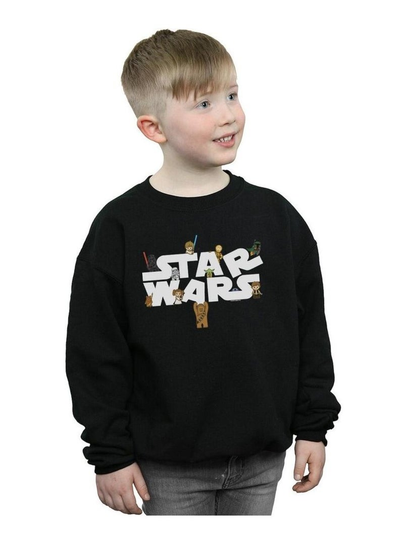 Star Wars - Sweat KIDDIE Noir - Kiabi