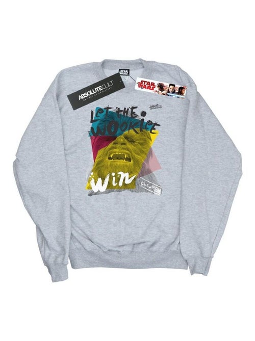 Star Wars - Sweat LET THE WOOKIEE WIN - Kiabi