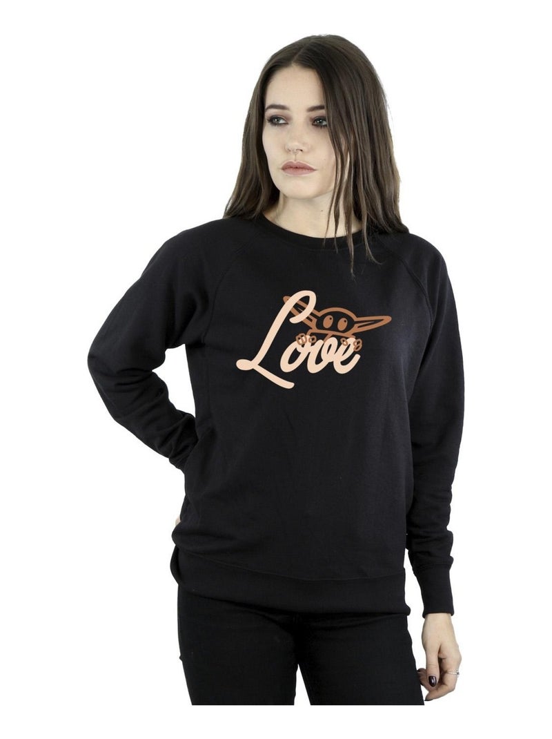 Star Wars - Sweat LOVE Noir - Kiabi