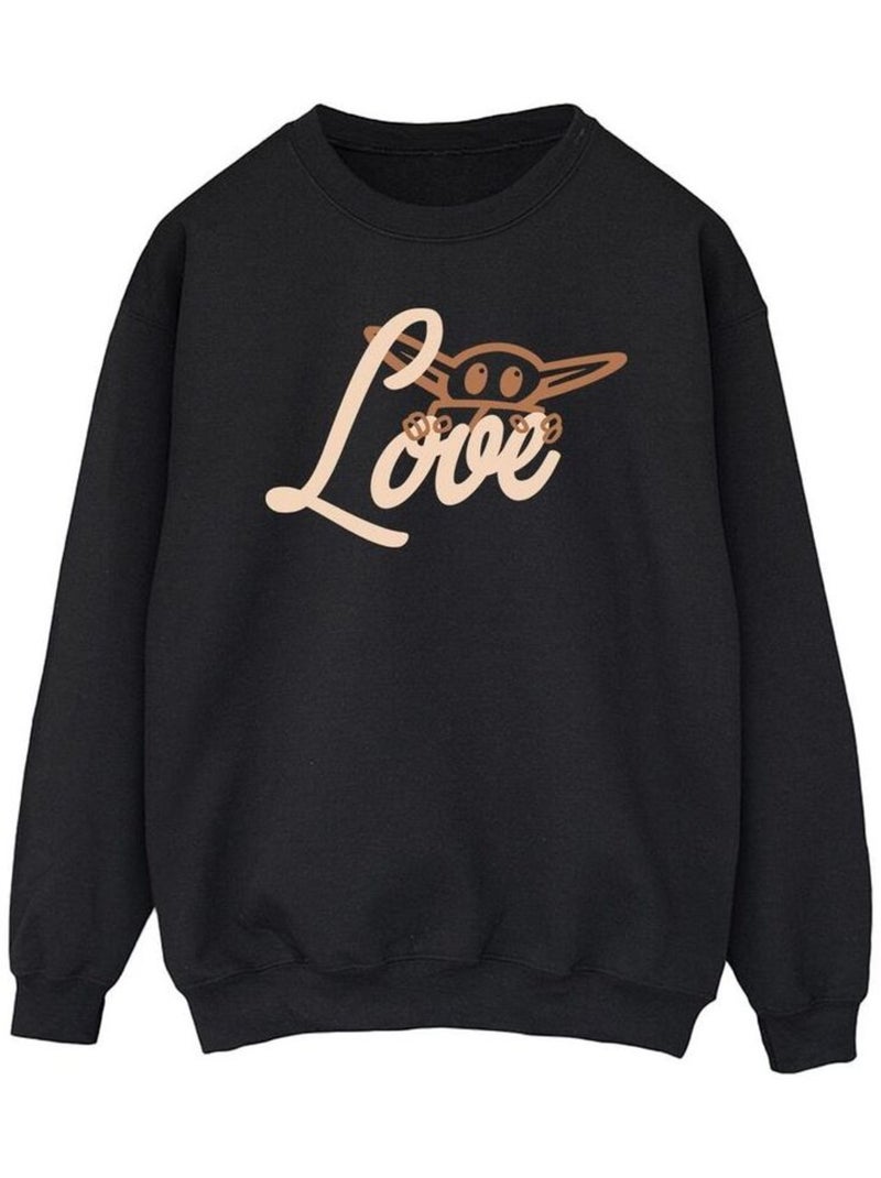Star Wars - Sweat LOVE Noir - Kiabi