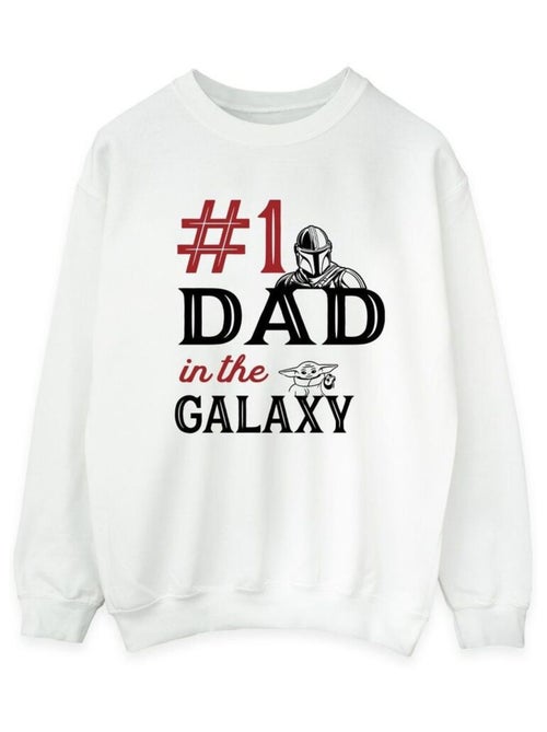 Star Wars - Sweat MANDALORIAN NUMBER ONE DAD - Kiabi Star Wars - Sweat MANDALORIAN NUMBER ONE DAD - Kiabi
