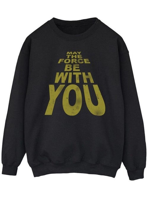 Star Wars - Sweat MAY THE FORCE BE WITH YOU - Kiabi