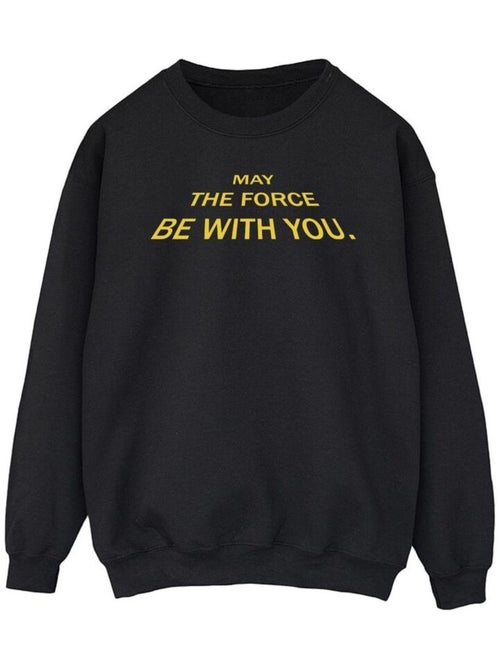 Star Wars - Sweat MAY THE FORCE OPENING CRAWLS - Kiabi