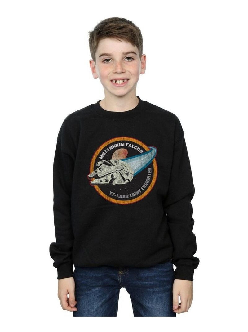 Star Wars - Sweat MILLENNIUM Noir - Kiabi