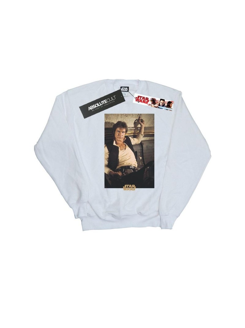 Star Wars - Sweat MOS EISLEY Blanc - Kiabi