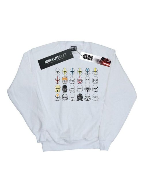 Star Wars - Sweat motif/style casque TROOPERS - Kiabi Star Wars - Sweat motif/style casque TROOPERS - Kiabi