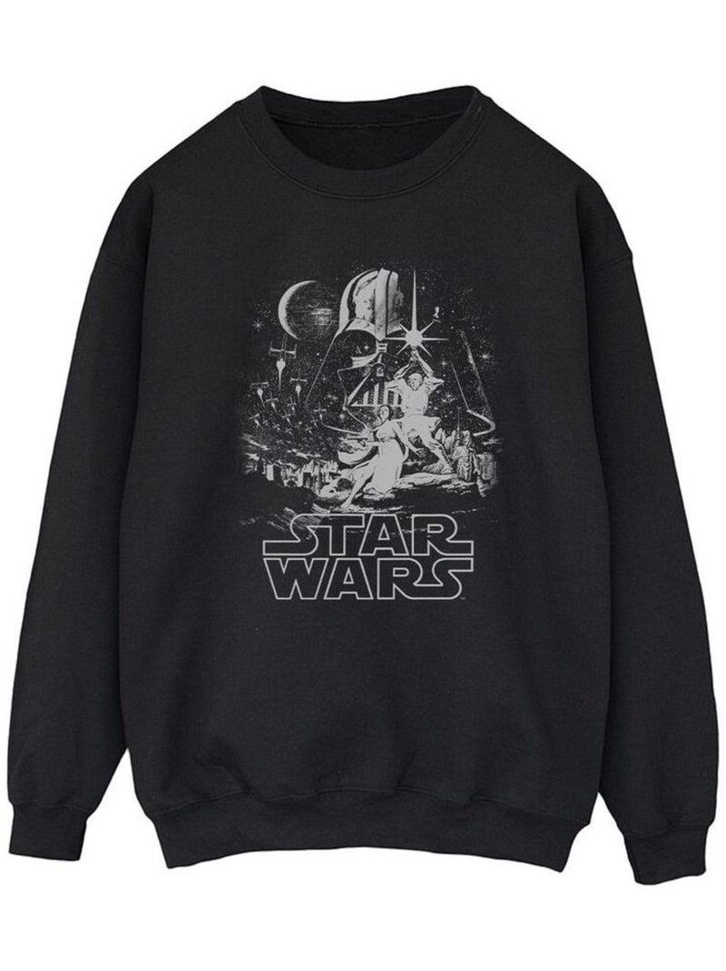 Star Wars - Sweat NEW HOPE Noir - Kiabi