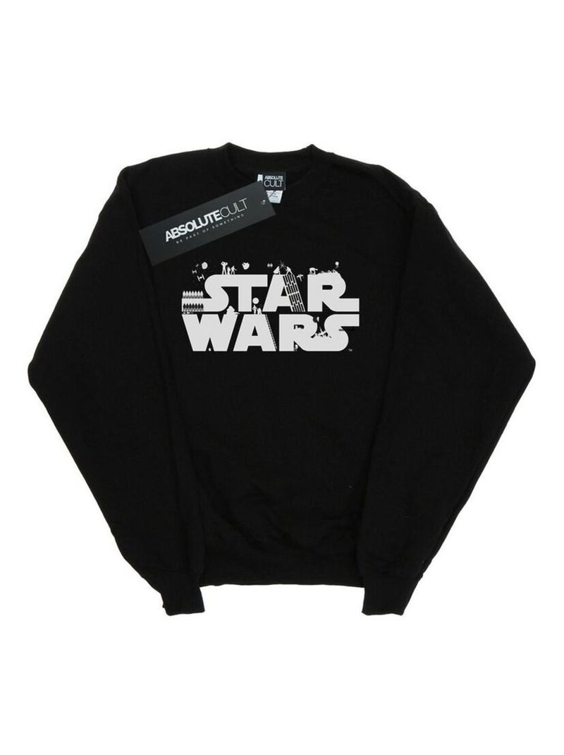 Star Wars - Sweat Noir - Kiabi