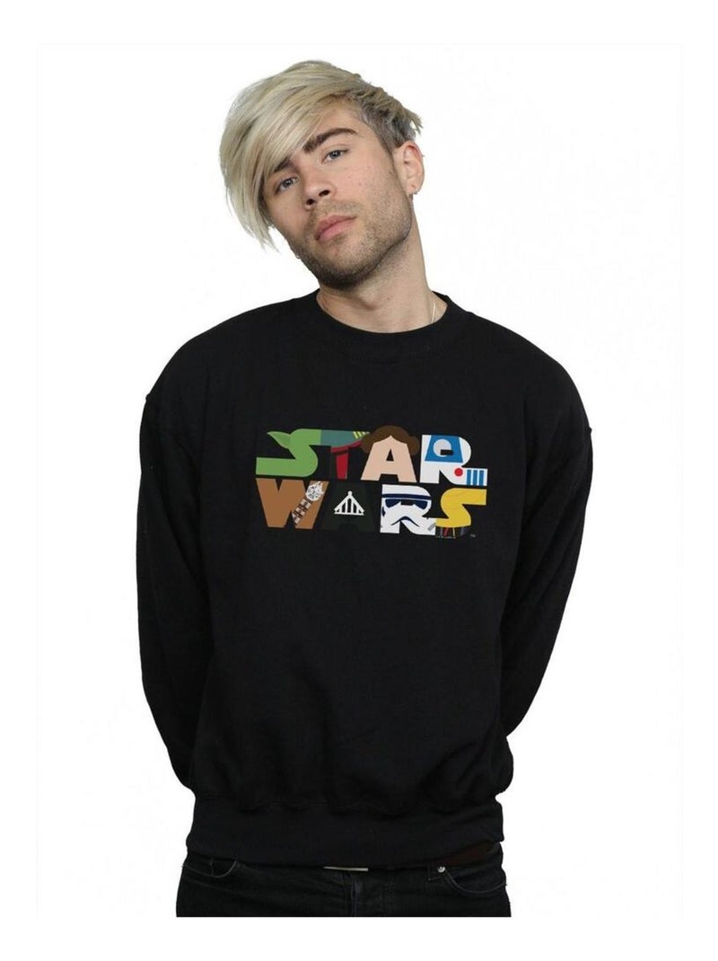 Star Wars - Sweat Noir - Kiabi