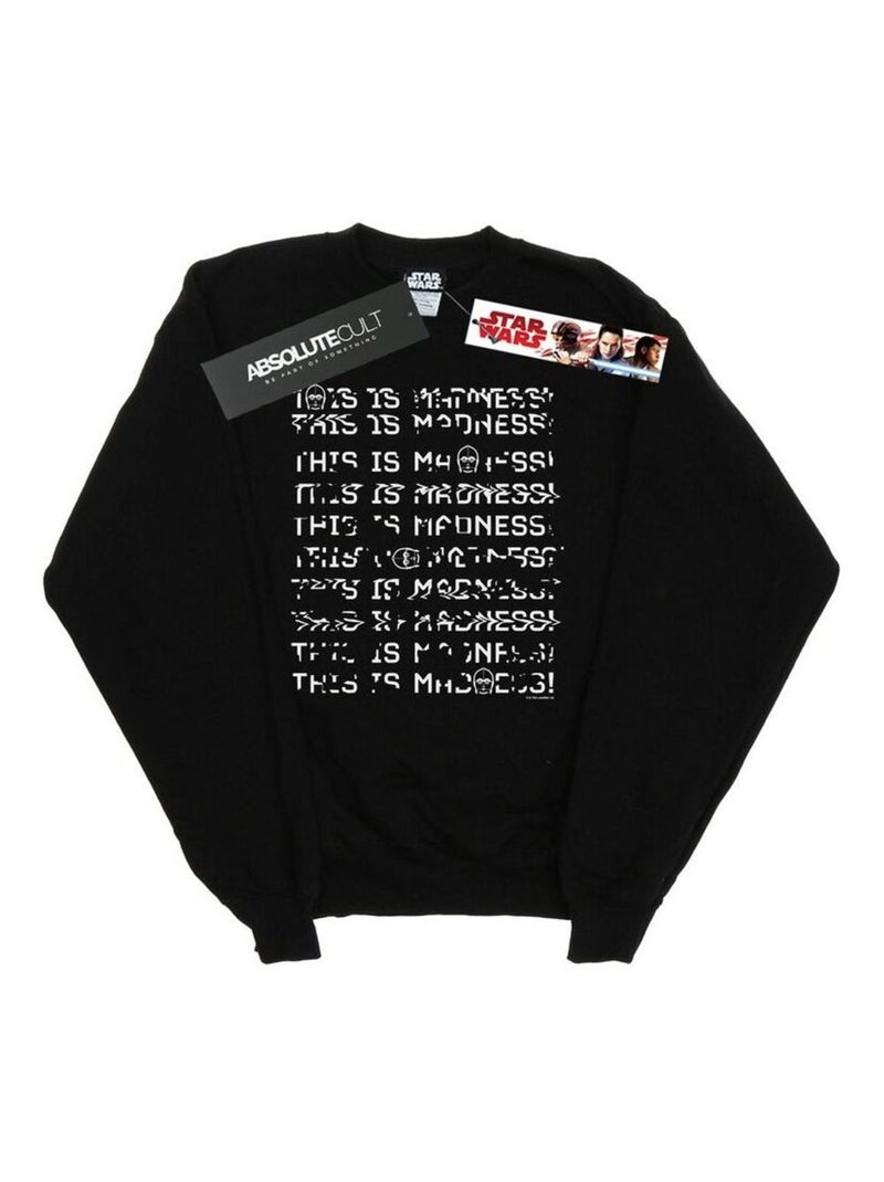 Star Wars - Sweat Noir - Kiabi