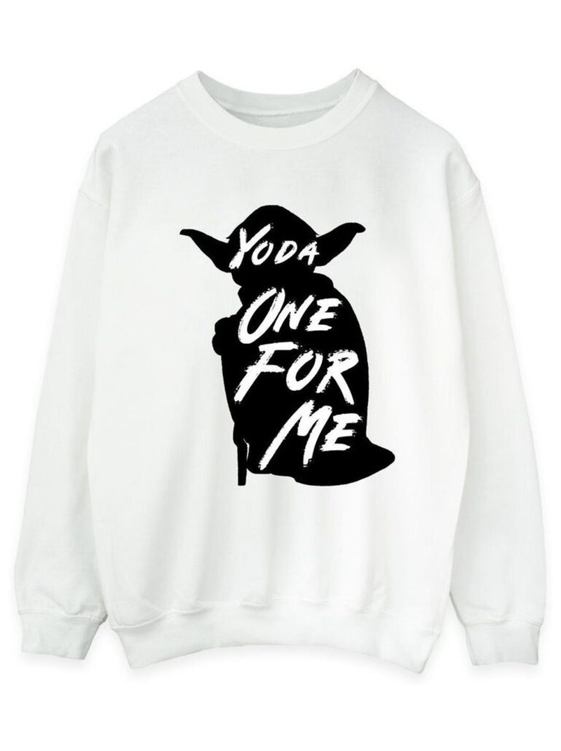 Star Wars - Sweat ONE FOR ME Blanc - Kiabi
