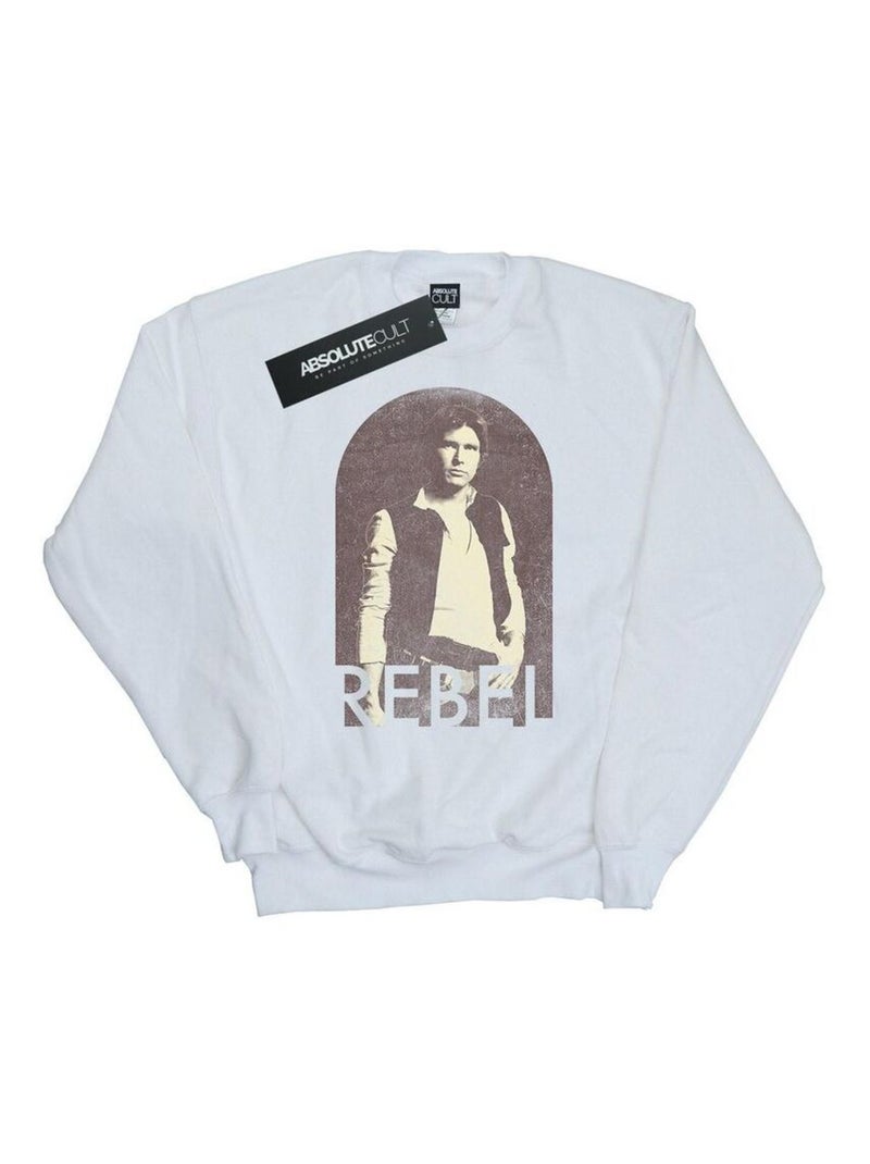 Star Wars - Sweat REBEL Blanc - Kiabi