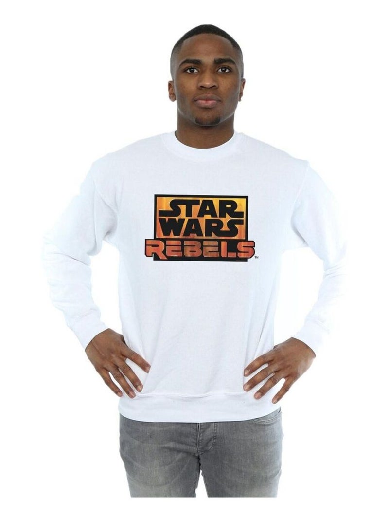 Star Wars - Sweat REBELS Blanc - Kiabi