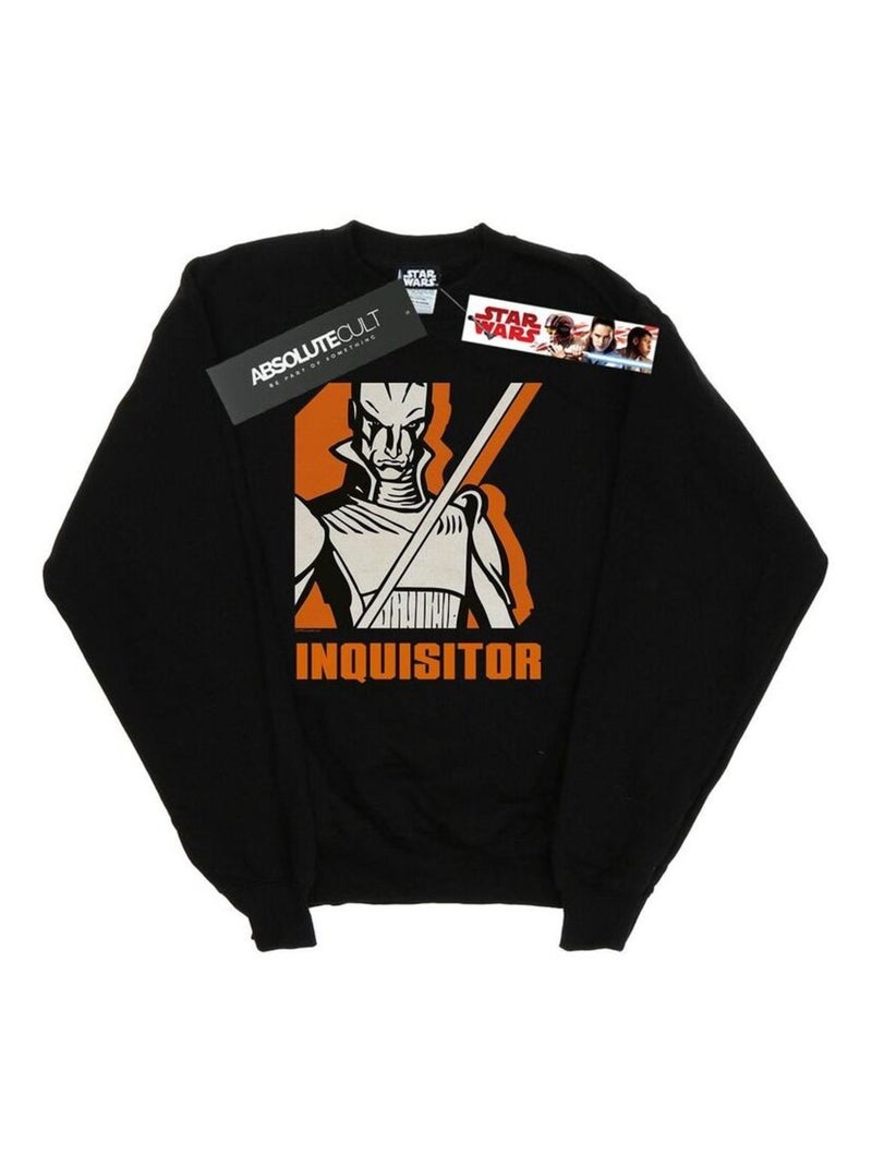 Star Wars - Sweat REBELS INQUISITOR Noir - Kiabi