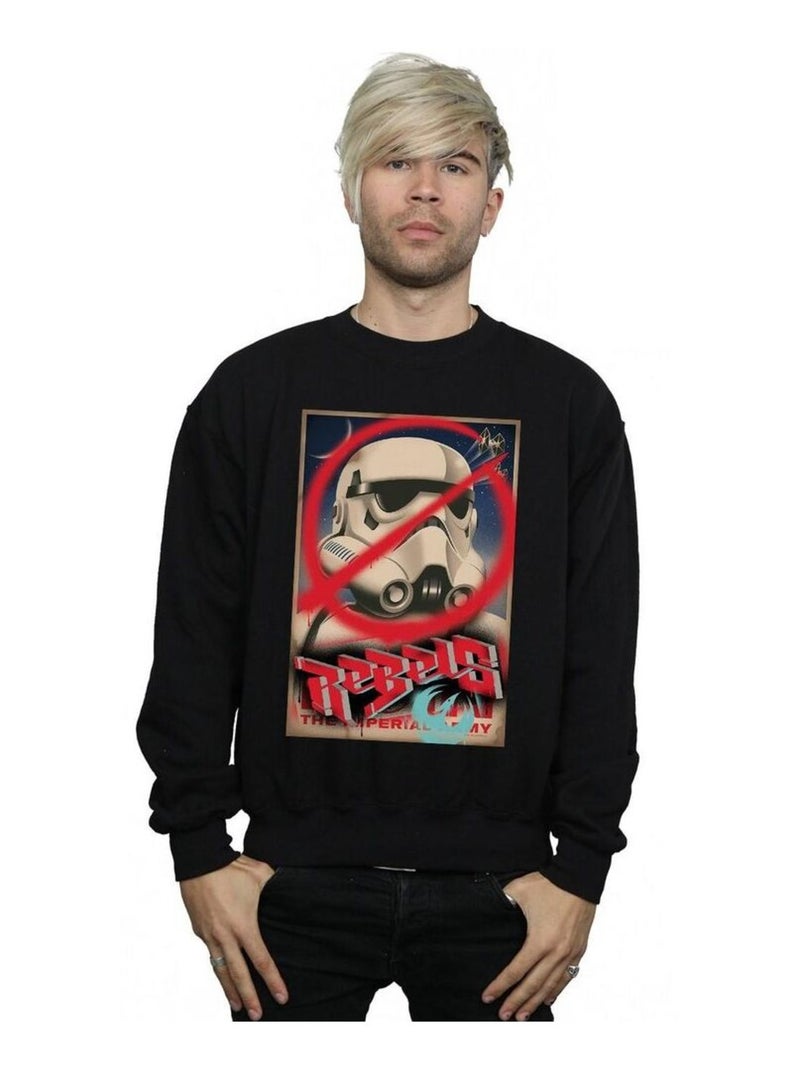 Star Wars - Sweat REBELS Noir - Kiabi