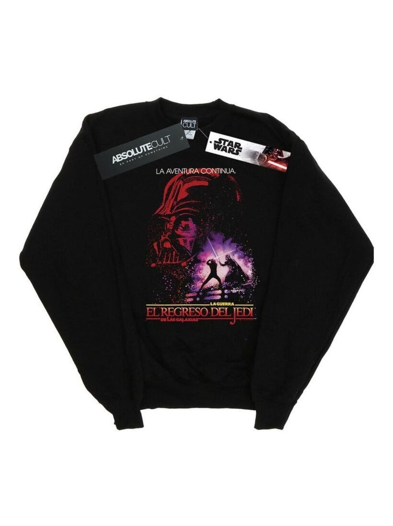 Star Wars - Sweat RETURN OF THE JEDI Noir - Kiabi