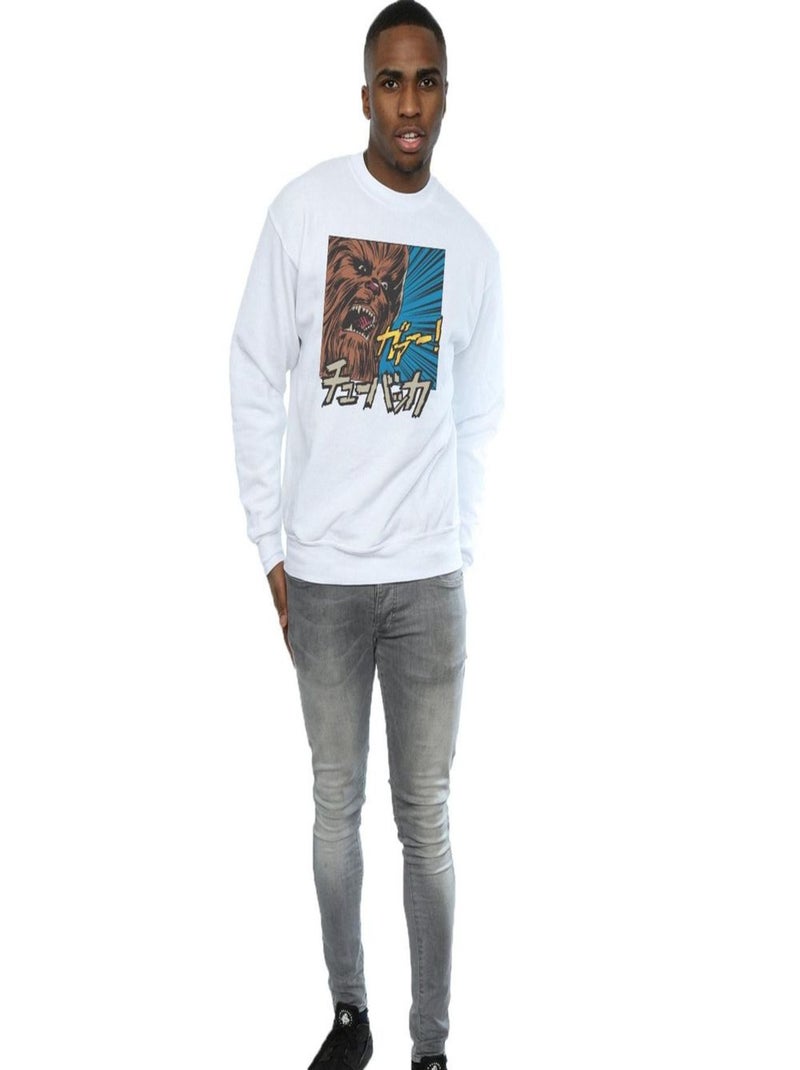 Star Wars - Sweat ROAR Blanc - Kiabi
