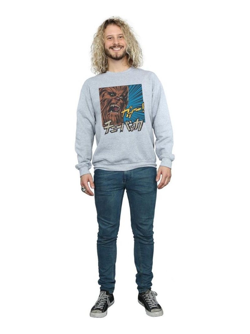 Star Wars - Sweat ROAR Gris chiné - Kiabi
