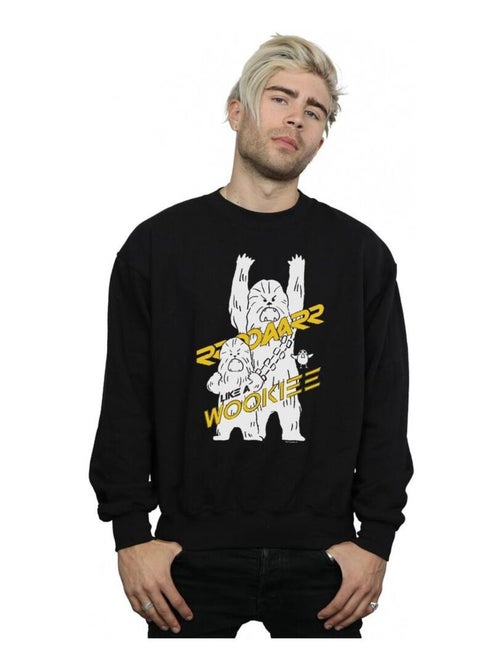 Star Wars - Sweat ROAR LIKE A WOOKIEE - Kiabi Star Wars - Sweat ROAR LIKE A WOOKIEE - Kiabi