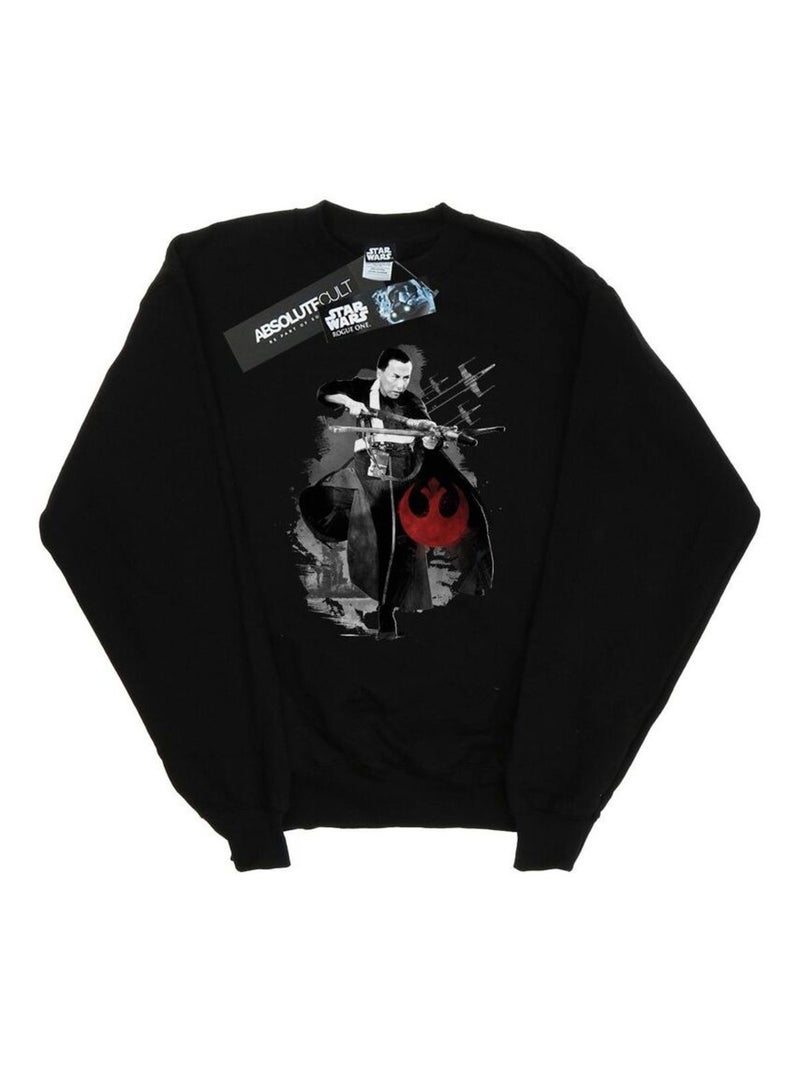 Star Wars - Sweat ROGUE ONE AIMING CHIRRUT Noir - Kiabi