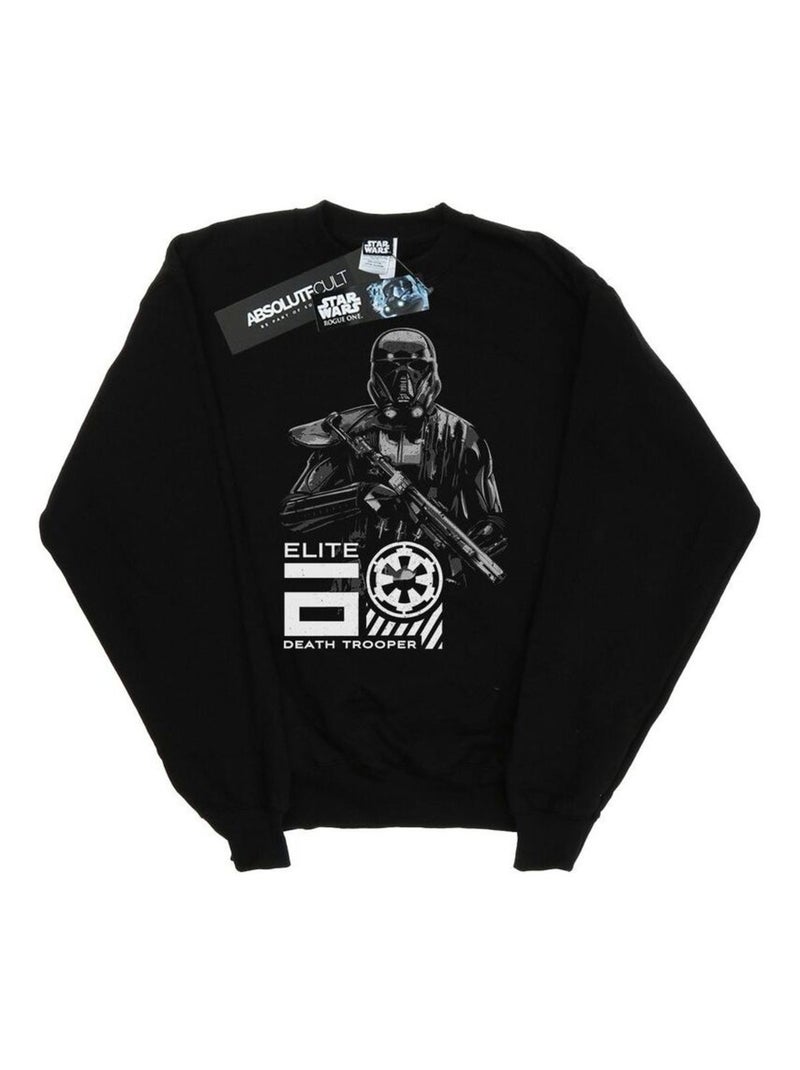 Star Wars - Sweat ROGUE ONE DEATH TROOPER Noir - Kiabi