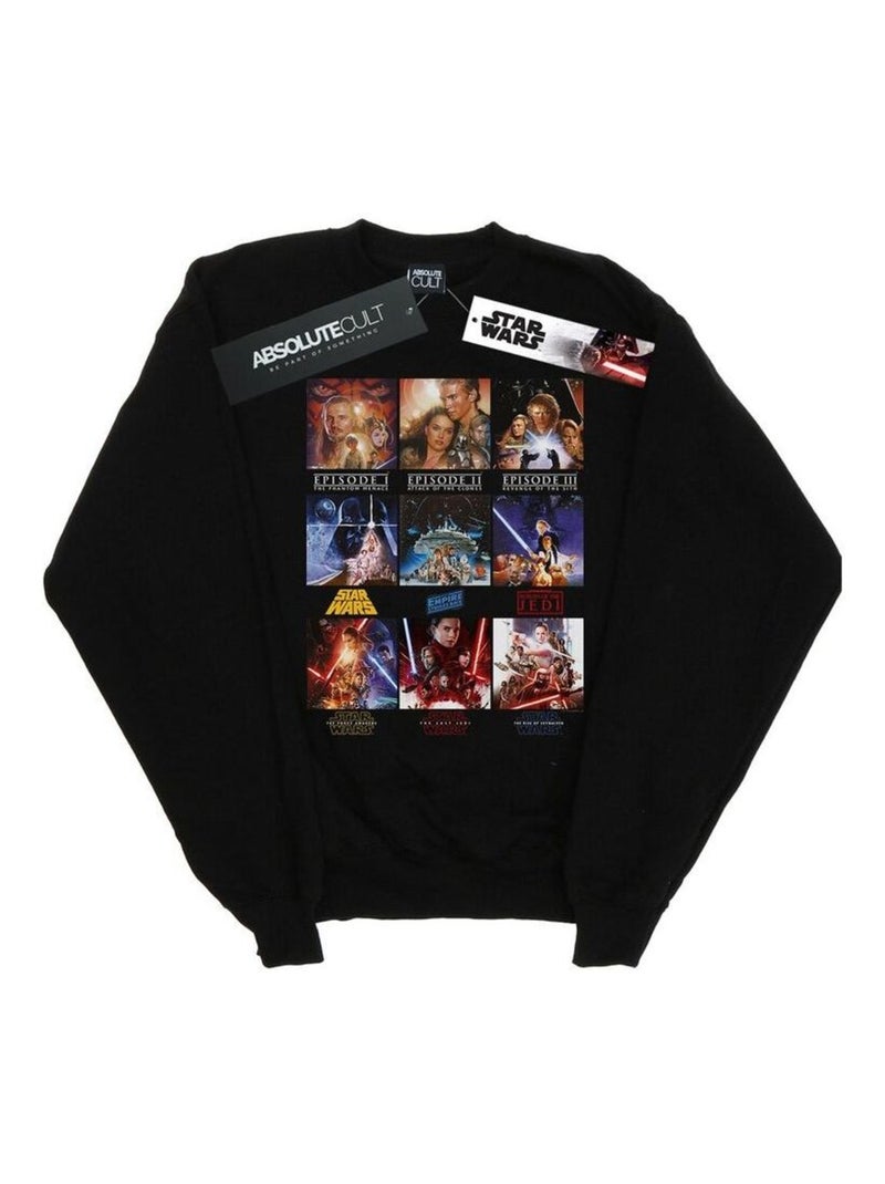Star Wars - Sweat SAGA Noir - Kiabi