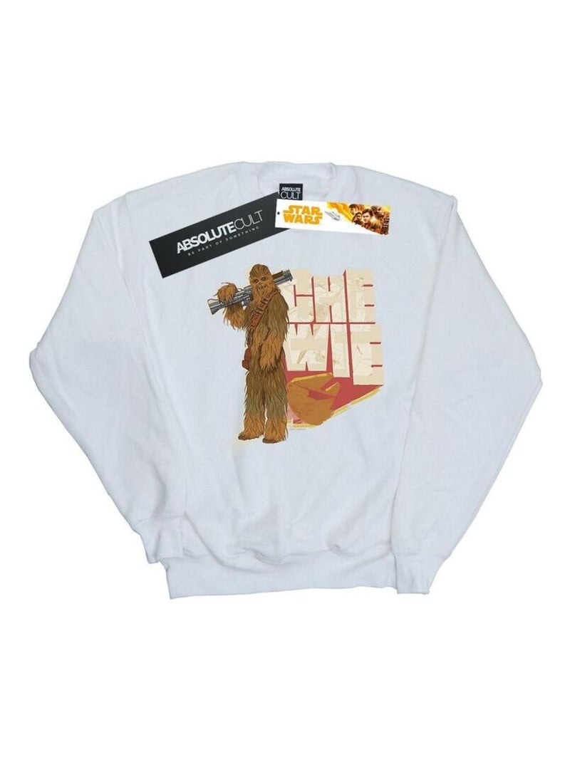 Star Wars - Sweat SOLO Blanc - Kiabi