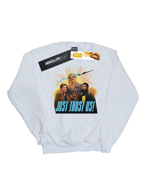 Star Wars - Sweat SOLO JUST TRUST US - Kiabi Star Wars - Sweat SOLO JUST TRUST US - Kiabi