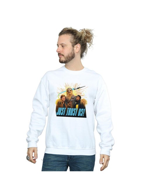 Star Wars - Sweat SOLO JUST TRUST US - Kiabi Star Wars - Sweat SOLO JUST TRUST US - Kiabi