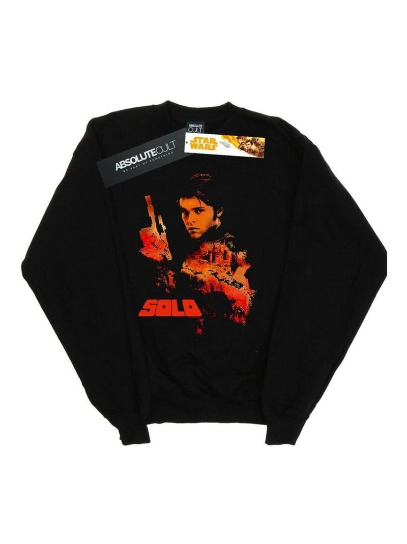 Star Wars - Sweat SOLO Noir - Kiabi