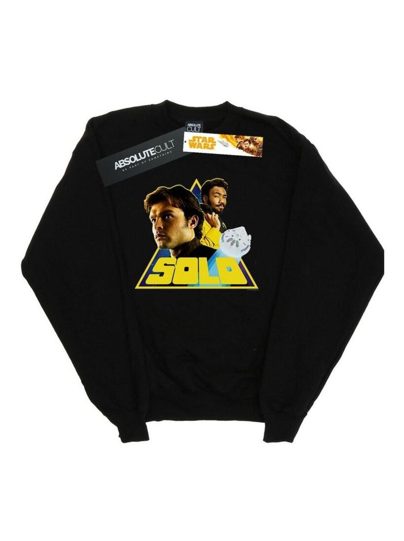 Star Wars - Sweat SOLO Noir - Kiabi