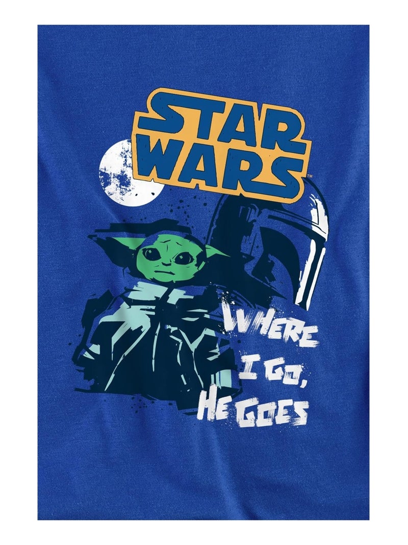 Star Wars - Sweat SWIPE Bleu roi - Kiabi