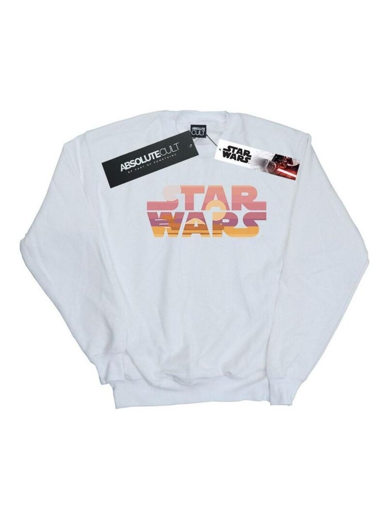 Star Wars - Sweat TATOOINE Blanc - Kiabi