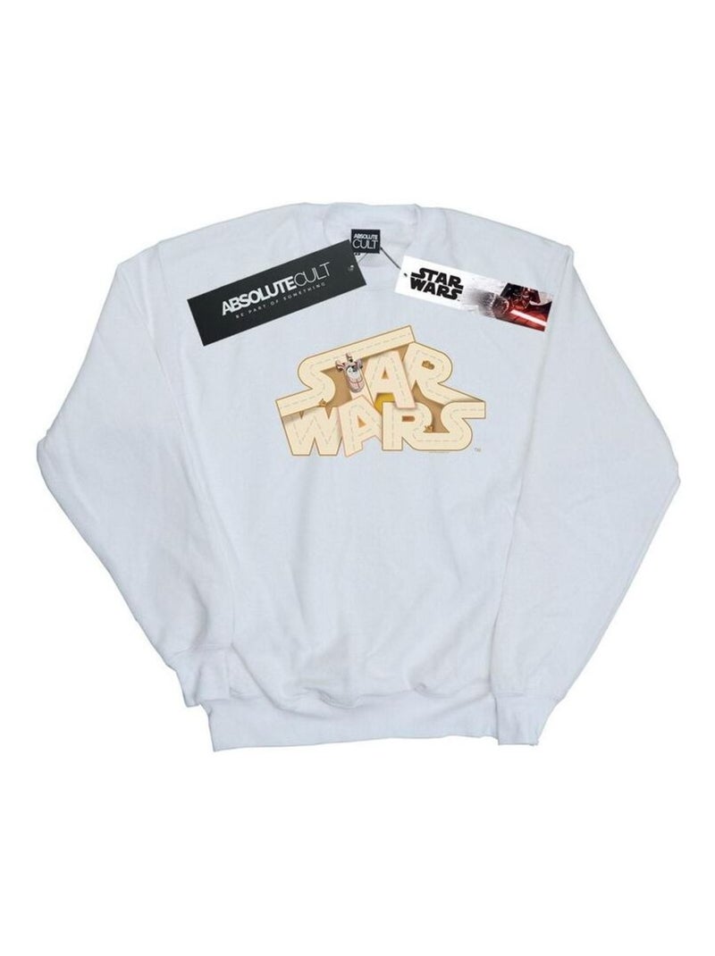 Star Wars - Sweat TATOOINE Blanc - Kiabi