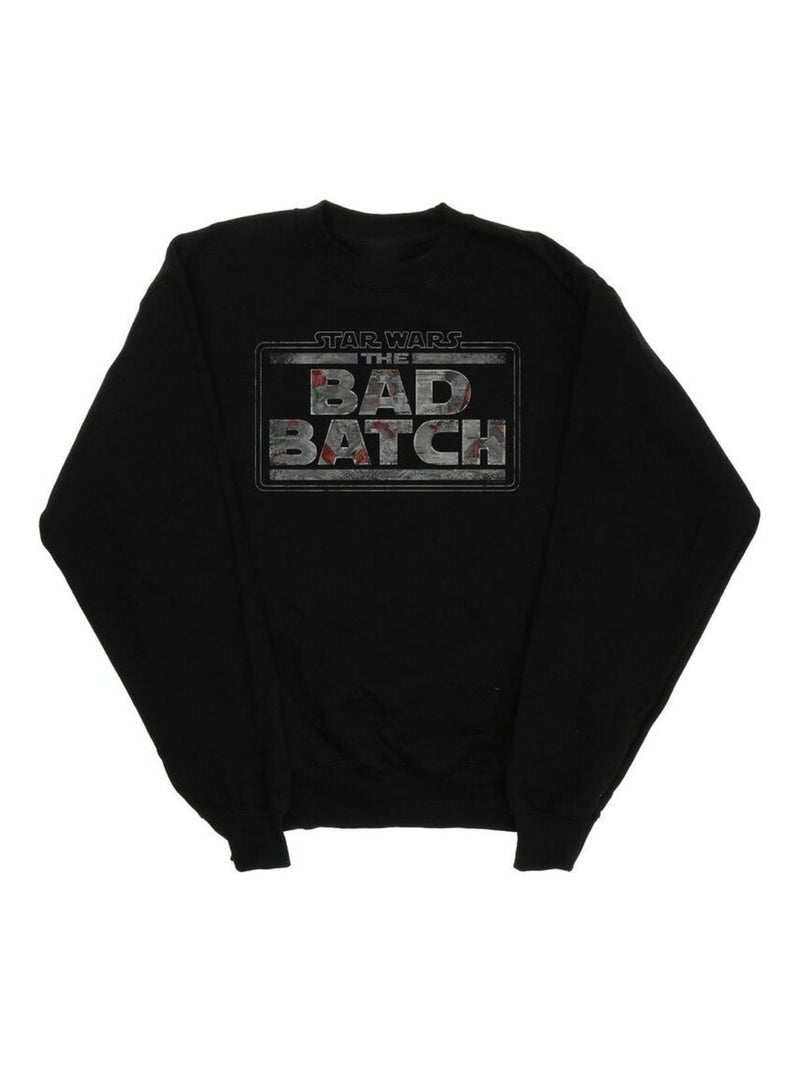 Star Wars - Sweat THE BAD BATCH Noir - Kiabi