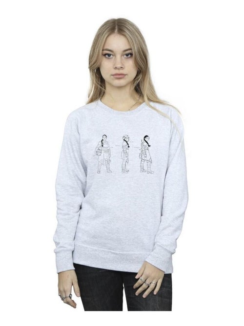 Star Wars - Sweat THE BOOK OF BOBA FETT - Kiabi