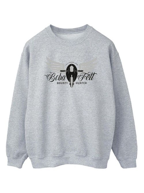 Star Wars - Sweat THE BOOK OF BOBA FETT LEGEND LIVES - Kiabi Star Wars - Sweat THE BOOK OF BOBA FETT LEGEND LIVES - Kiabi